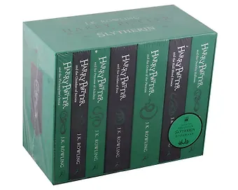 Джоан Кэтлин Роулинг Harry Potter Slytherin House Editions Paperback Box Set (комплект из 7 книг)