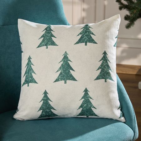 Наволочка декоративная Рождественское дерево/Alberi di Natale наволочка tac 50х70см шелк мультиколор арт 1408 46825