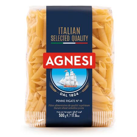 Макаронные изделия Agnesi Penne Rigate 500 г