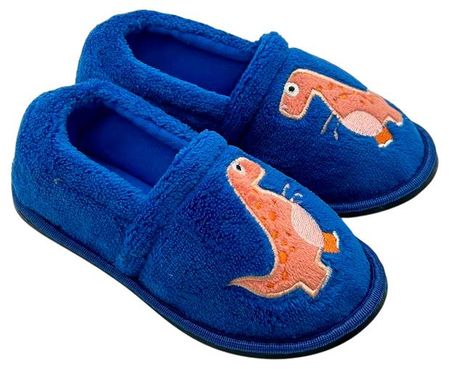 Тапочки для мальчика InExtenso Динозавры светло-синие оккли грэхем динозавры и эра доисторических чудовищ