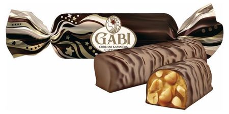 Конфеты Gabi соленая карамель с арахисом, вес анна князева зов темной крови