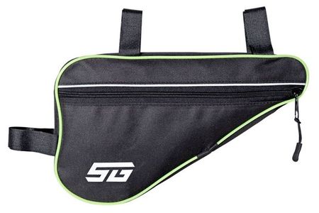 Велосумка STG под раму черная, 30х17х6 см