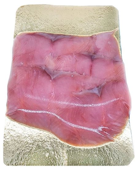 Горбуша слабосоленая ломтики, 100 г а л никитин остров северной фиваиды никитин