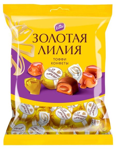 Конфеты Konti Золотая лилия, 200 г