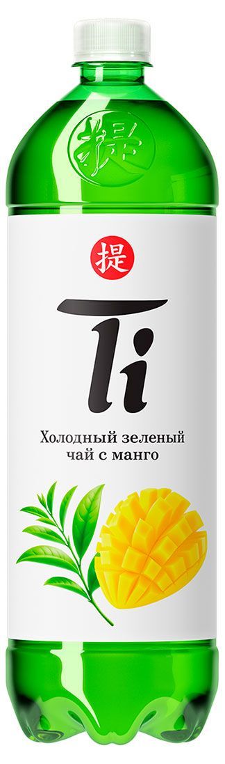 Холодный чай Ti зеленый со вкусом манго, 1,25 л