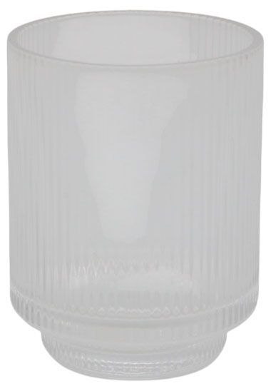 Стакан для ванной комнаты Actuel стекло прозрачный, 8х8x10,5 см