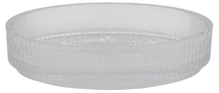 Мыльница Actuel стекло прозрачный, 11,8x8,8x2,5 см