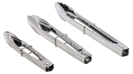 Щипцы для барбекю, 3 предмета