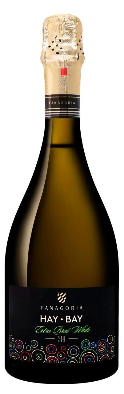 Игристое вино Fanagoria Hay Bay Extra Brut White белое брют Россия, 0,75 л