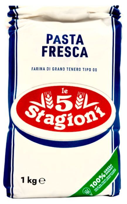 Мука пшеничная Le5 Stagioni Паста фреска мягких сортов пшеницы, 1 кг