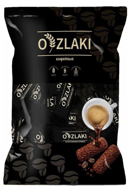 Конфеты мультизлаковые Ozlaki Кофейные, 175 г