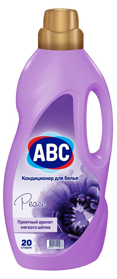 Кондиционер для белья ABC Лавандовый мир, 2 л