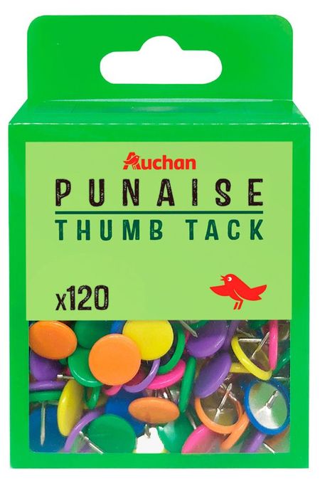 Кнопки АШАН Красная птица силовые, 150 шт