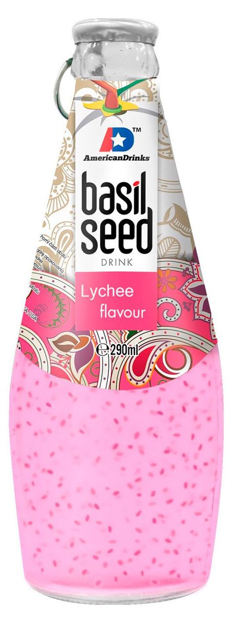 Напиток сокосодержащий Basil Seed Фантастический личи Вьетнам, 290 мл