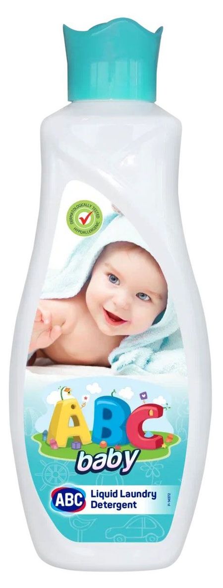 Жидкое моющее средство ABC для стирки детского белья, 1,5 л
