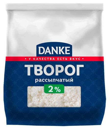 Творог Danke 2% БЗМЖ, 350 г