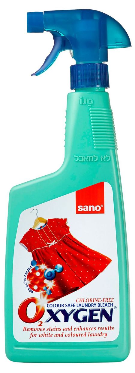 Пятновыводитель для белого и цветного белья SANO, 750 мл