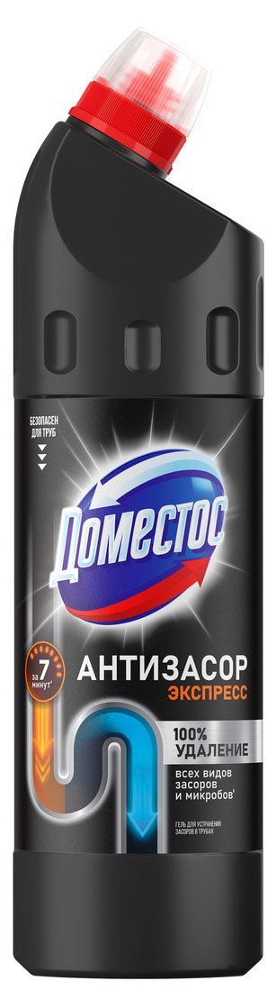 Средство для устранения засоров в трубах Доместос, 750 мл