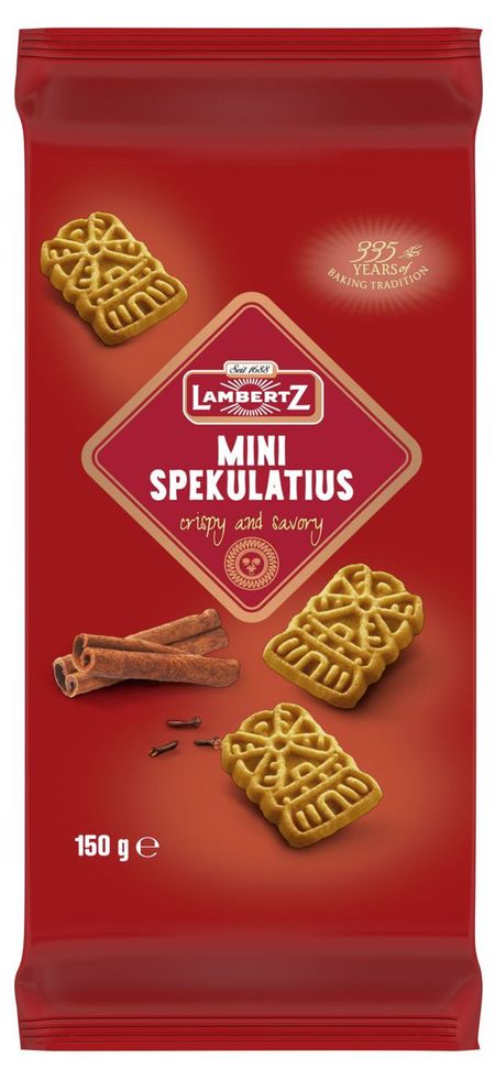 Печенье Lambertz Spekulatius с ароматом корицы, 150 г