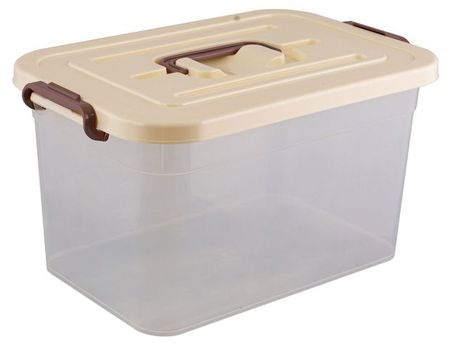Ящик для хранения Полимербыт 10 л, 1 шт в ассортименте