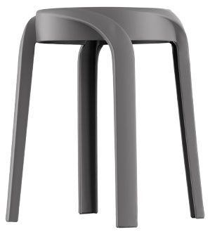 Табурет Avis серый, 30х30х46,5 см