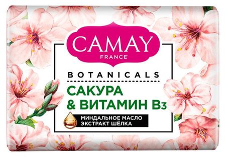 Мыло туалетное Camay Botanicals Японская сакура, 85 г