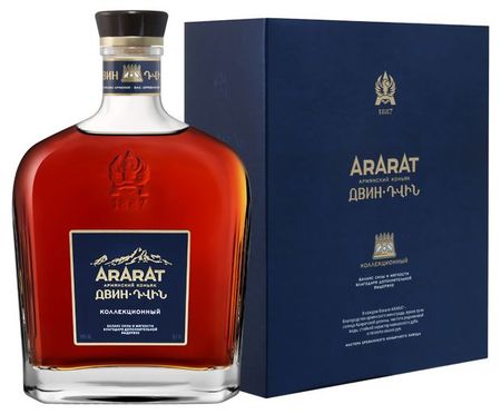 Коньяк ARARAT Двин в подарочной упаковке Армения 0,7 л
