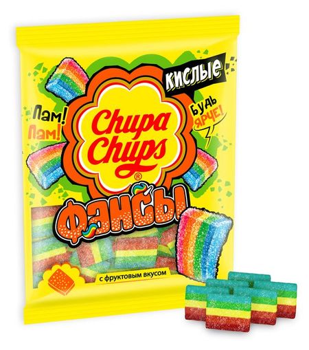 Мармелад жевательный Chupa Chups Фансы, 70 г