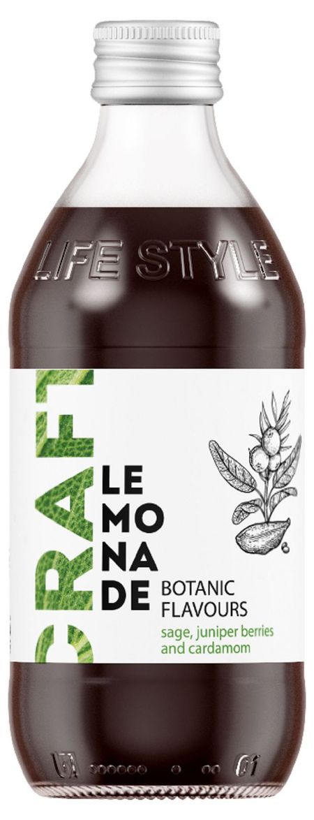 Напиток сильногазированный Starbar Сraft со вкусом шалфея можжевеловых ягод и кардамона, 330 мл