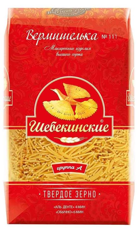 Макаронные изделия Шебекинские вермишель, 450 г