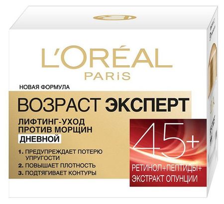 Крем для лица дневной L'Oreal Paris Возраст Эксперт 45+, 50 мл