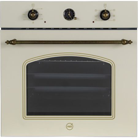 Духовой шкаф электрический встраиваемый MBS DE-606IV 594 мм слоновая кость