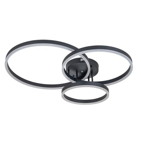 Люстра светодиодная потолочная Arte Lamp Sierra 85 Вт 3000-6500К 16 кв.м (A2426PL-3BK)