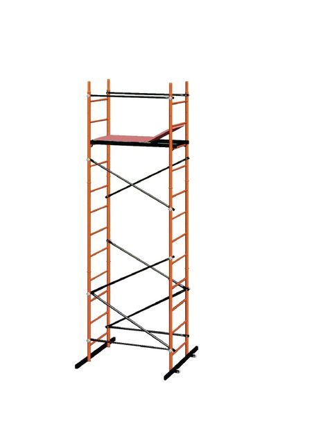 Вышка-тура  4,2 м (рабочая высота 5м) стальная конструктор manga скетчбук и рабочая тетрадь под одной обложкой