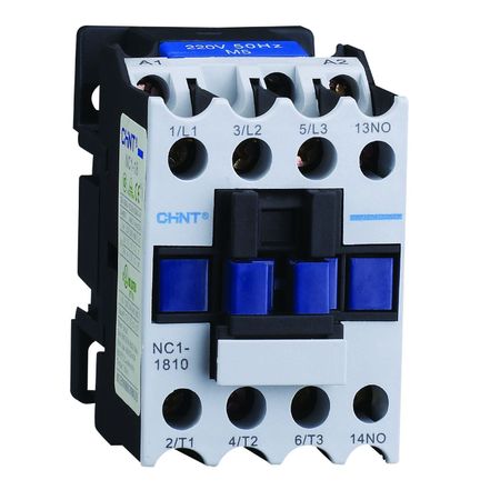 Контактор Chint NC1 230 В 18 А тип AC 1НО (221545) chint реле защиты двигателя jdb 1 jd 8 220в 380в