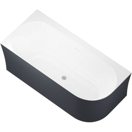 Ванна акриловая Allen Brau Priority 170х78 см левая с ножками (2.31004.20A/AM)