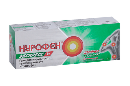 Нурофен 5%, 50 г, гель для наружного применения (7531109)