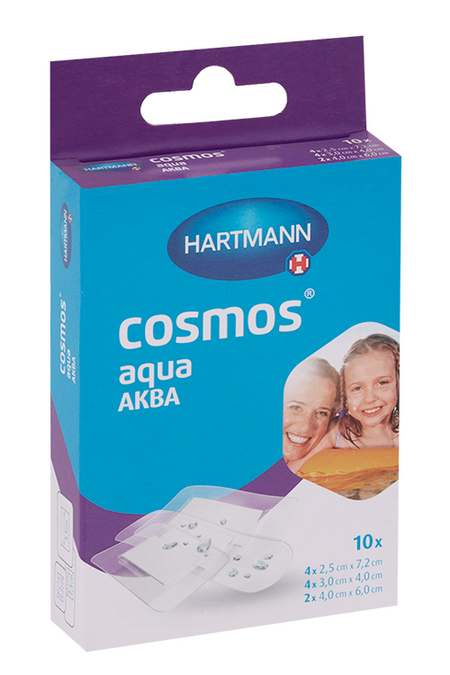 Пластырь Космос Аква, 10 шт, (540865/5355231)