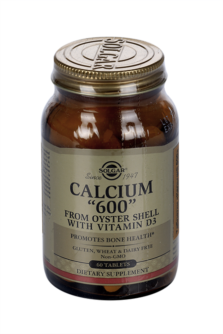 Кальций 600 из ракушки устрицы, 60 шт, таблетки