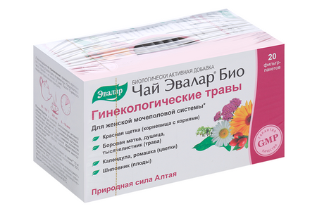 Чай Эвалар Био Гинекологические травы, 1,5 г, 20 шт