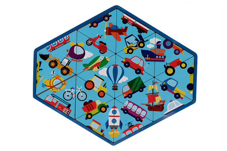 Головоломка «Транспорт», пасьянс транспорт