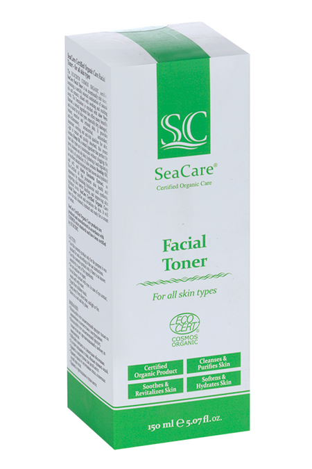 Тонер SeaCare д/лица органический с экстрактом алоэ вера и натуральными маслами, 150 мл