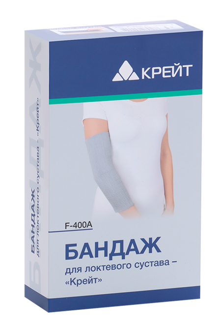 Бандаж Крейт F-400A д/локтевого сустава р 1, серый хирургия плечевого и локтевого суставов