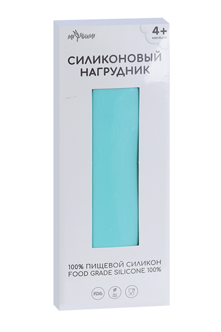Нагрудник Миюми д/кормления силик, мятный