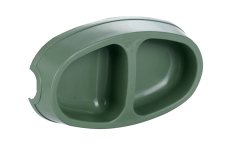 Миска ВАКА 237 д/кошек двойная 2х200 мл пластиковая (6214)