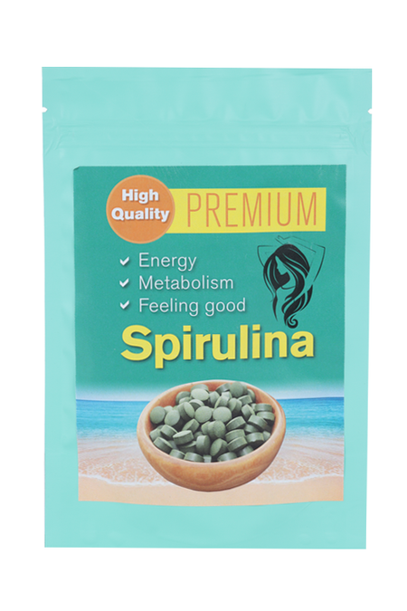 Спирулина  д/похудения в табл в металлиз пак, 50 г