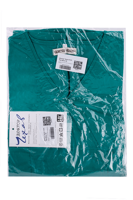 Топ Доктор Чехов медицинский женский изумрудный р 44 антон павлович чехов каштанка рисунки а в траугот