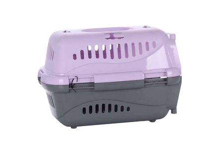 Переноска Турне д/животных с прозрач пластик дверцей фиолетовая 42х29,5х26 см бронислава вонсович гимназистка нечаянное турне