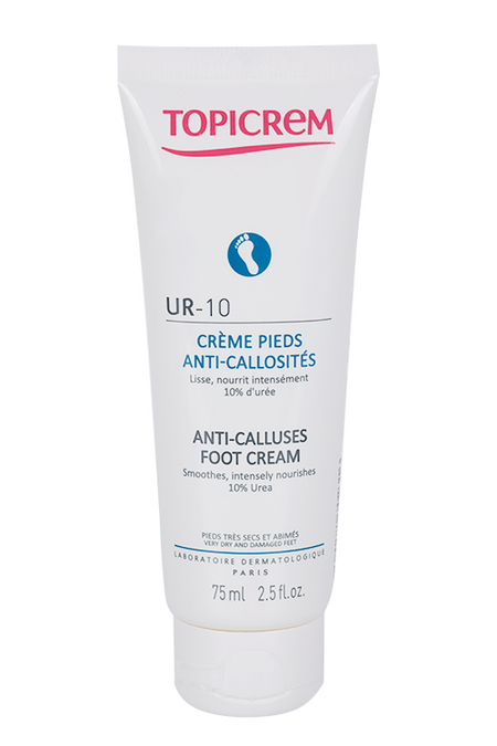 Крем Топикрем UR-10 от натоптышей и мозолей д/ног, 75 мл