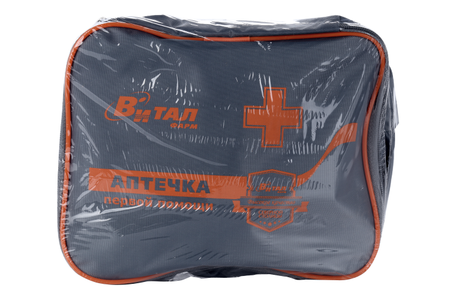 Аптечка Виталфарм первой помощи работникам, тканевый футляр 2371 тип 13